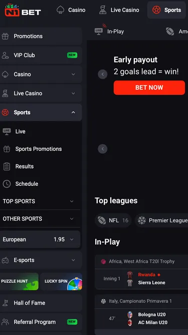 N1Bet Screenshot