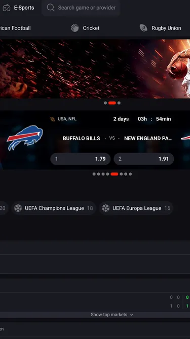 N1Bet Screenshot